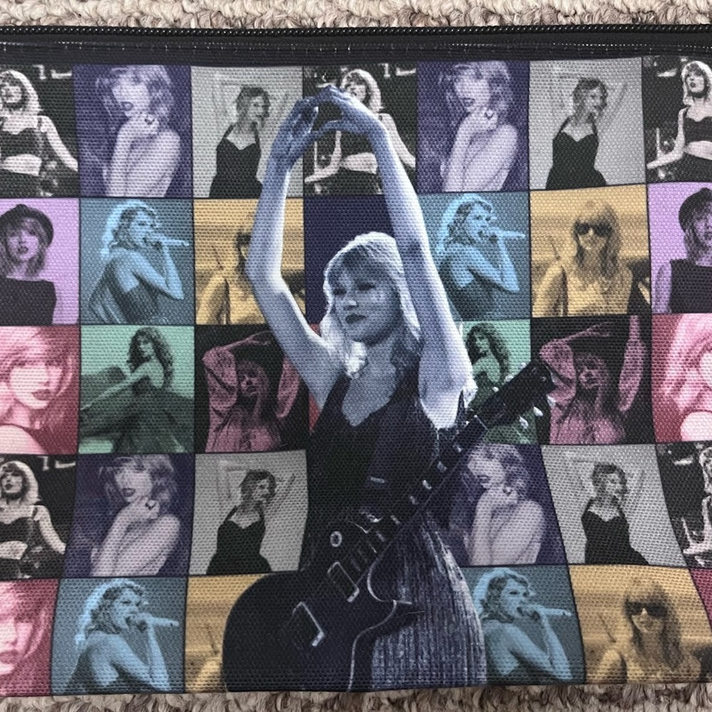 Colorful Pop Art Style Clutch